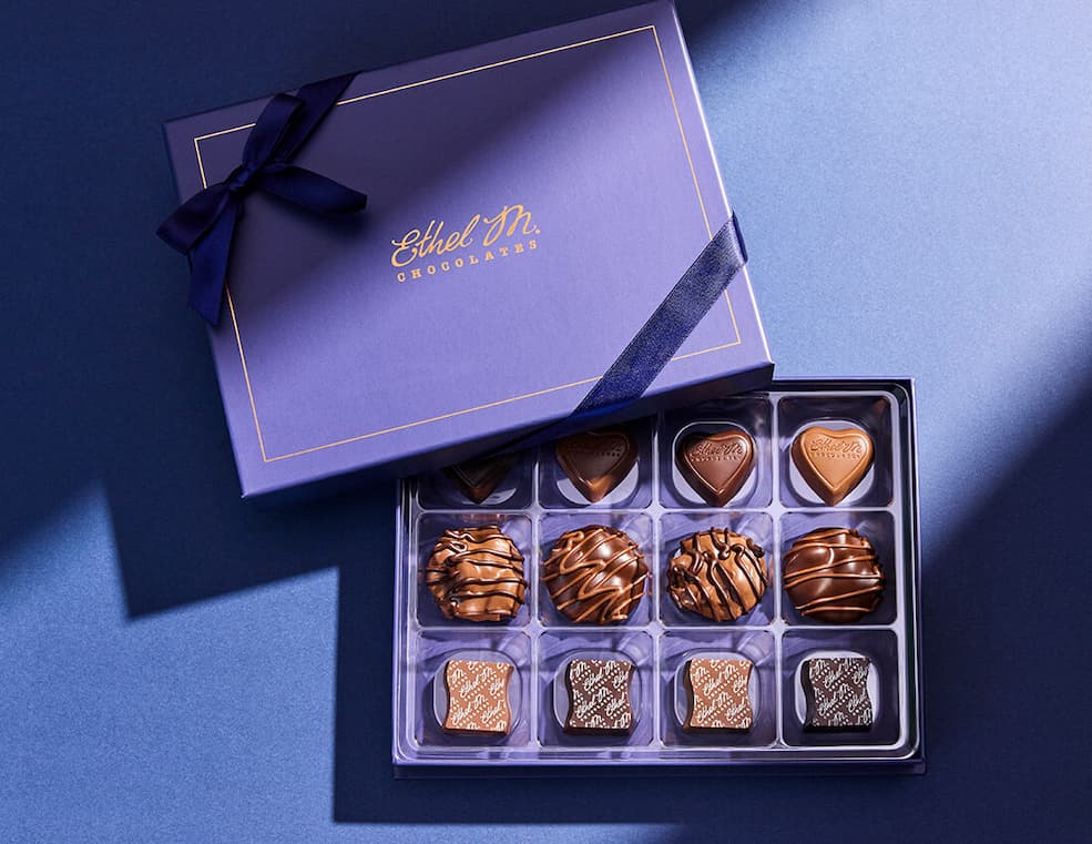 Ethel M Chocolates Custom Chocolate Box