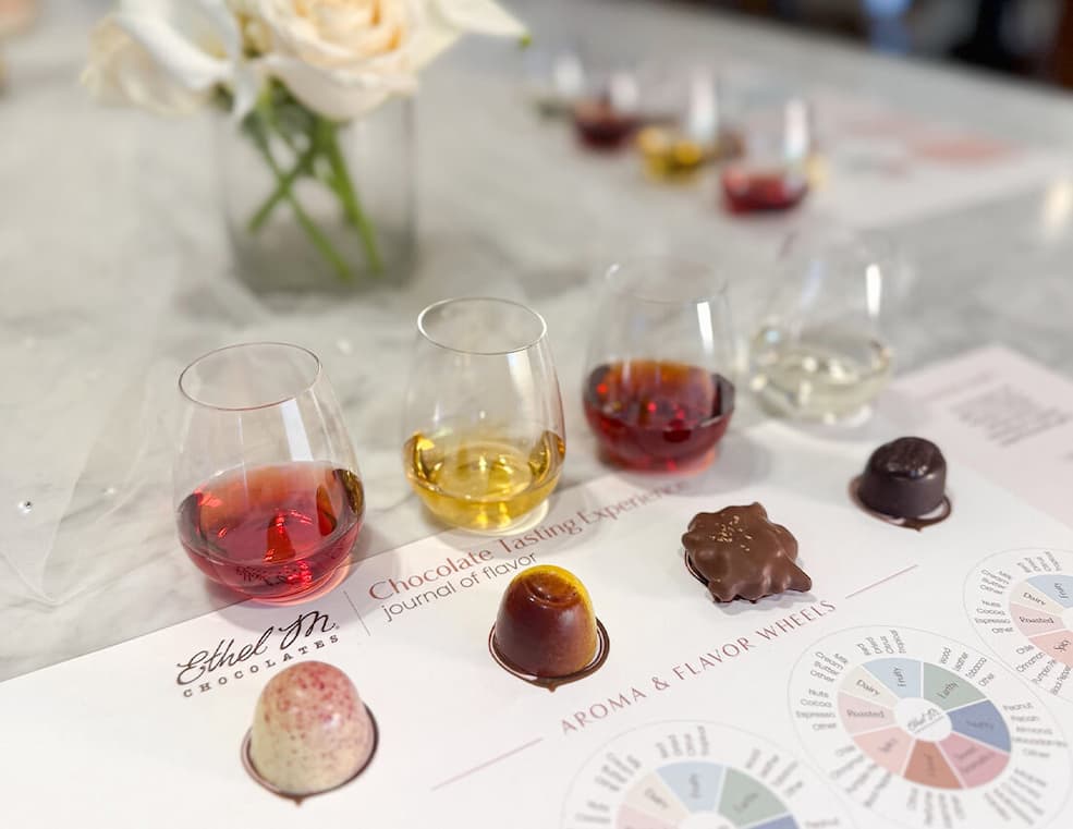 Ethel M Chocolates Signature Chocolate Tasting