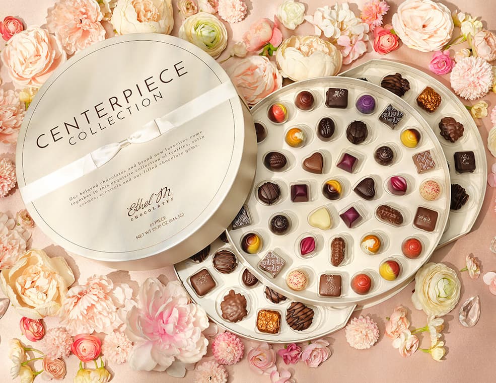 Ethel M Chocolates Centerpiece Collection