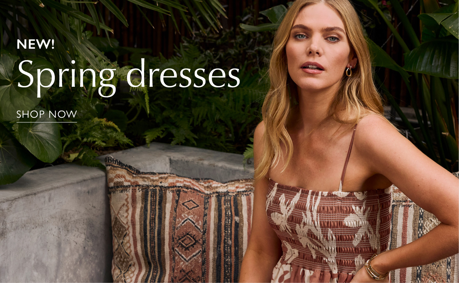 NEW! Spring dresses. SHOP NOW