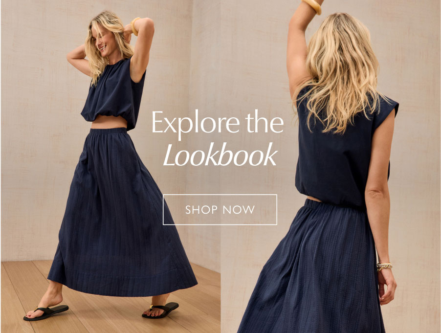 EXPLORE THE LOOKBOOK. Fashion images. SHOP NOW