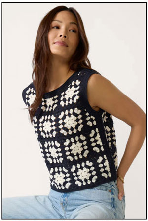 SHOP Crochet Tank Top