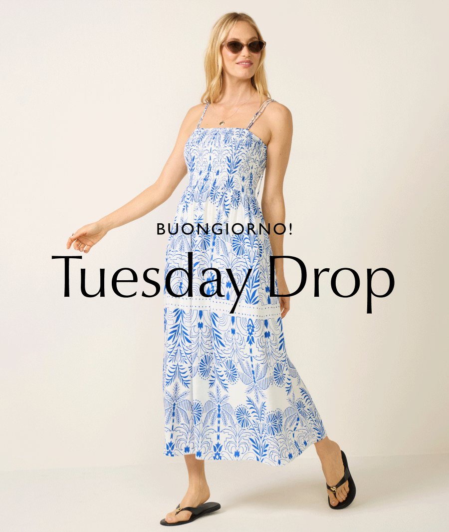 Buongiorno! Rotating images of new summer trip looks.