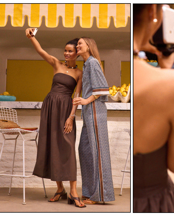 Animated images of friends by the pool in great fashion.