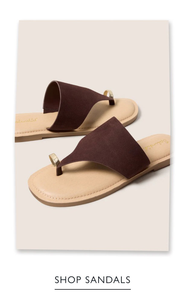 SHOP SANDALS
