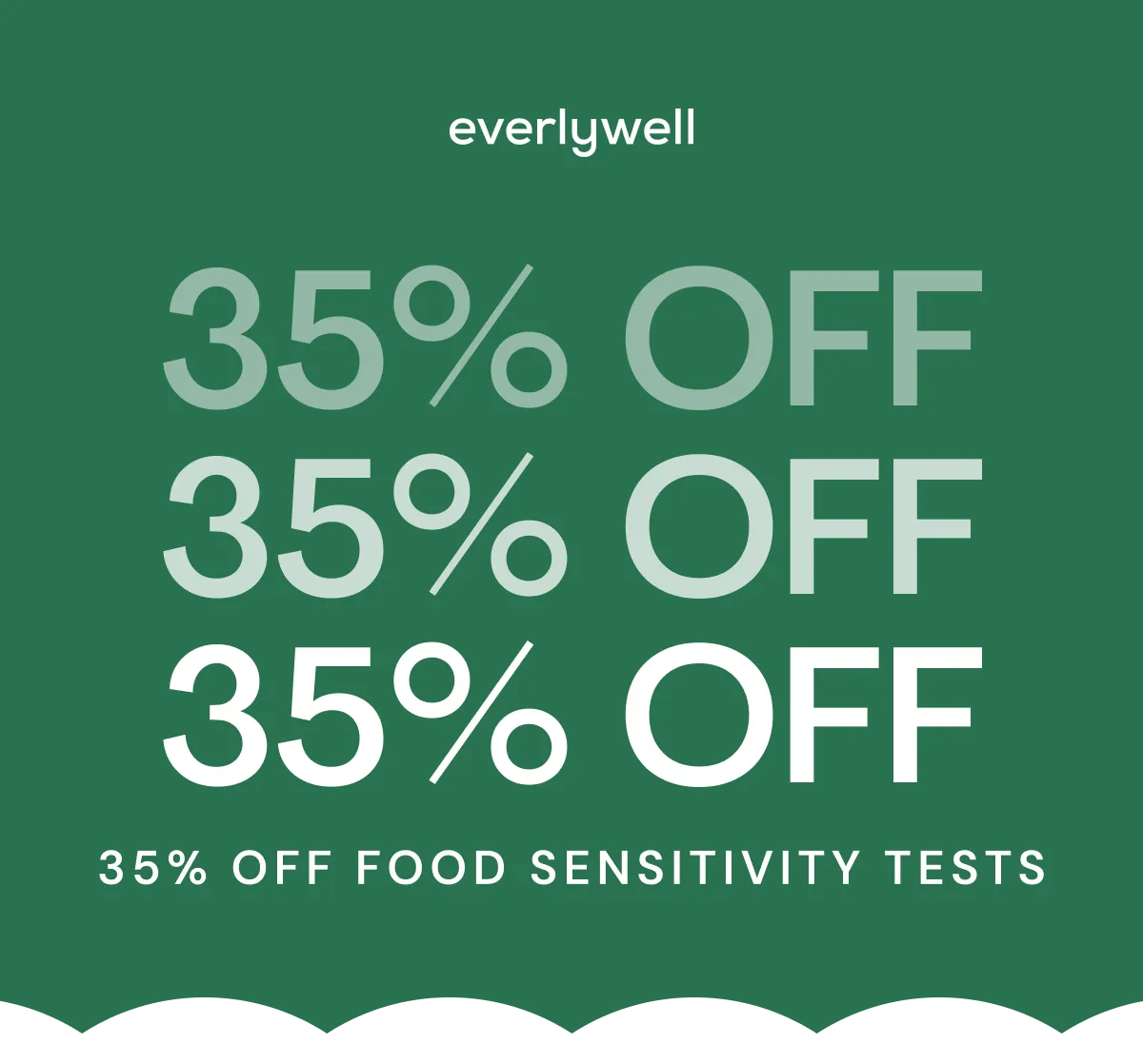 35% off our best-selling at-home lab tests