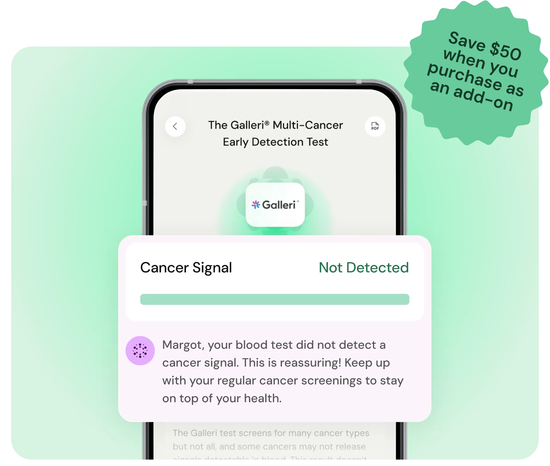 Galleri® Multi-Cancer Early Detection Test