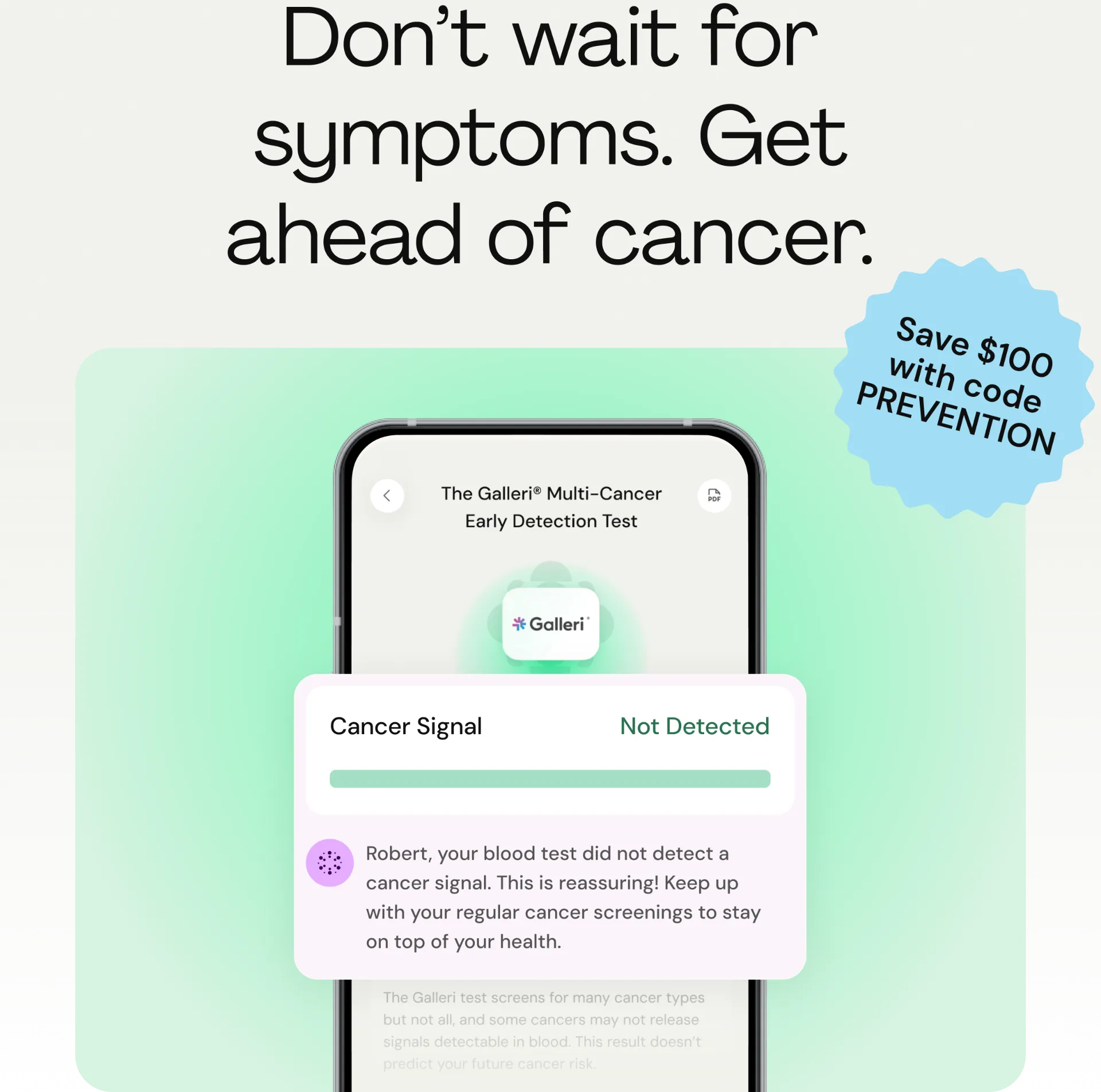 Galleri® Multi-Cancer Early Detection Test