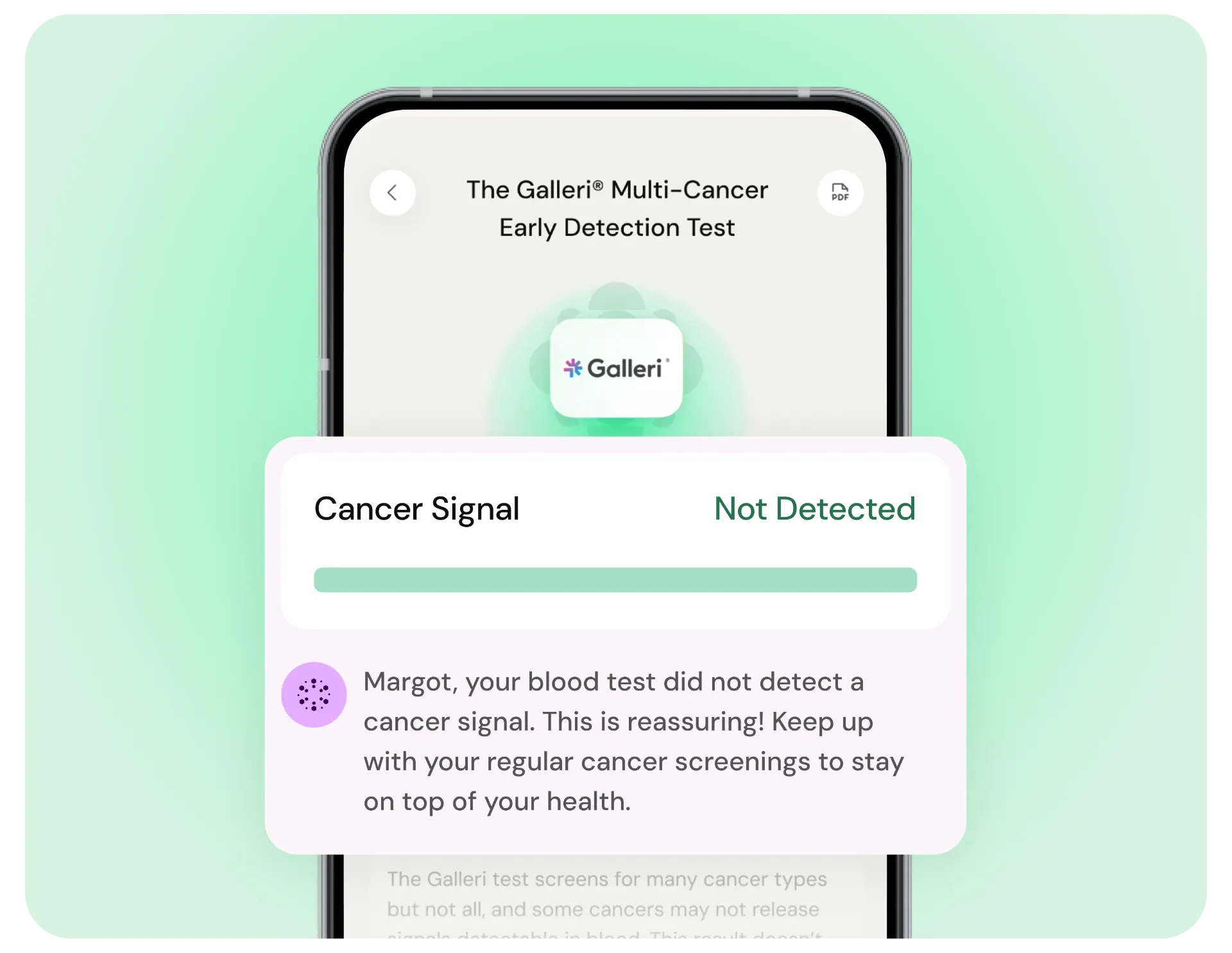 Galleri® Multi-Cancer Early Detection Test
