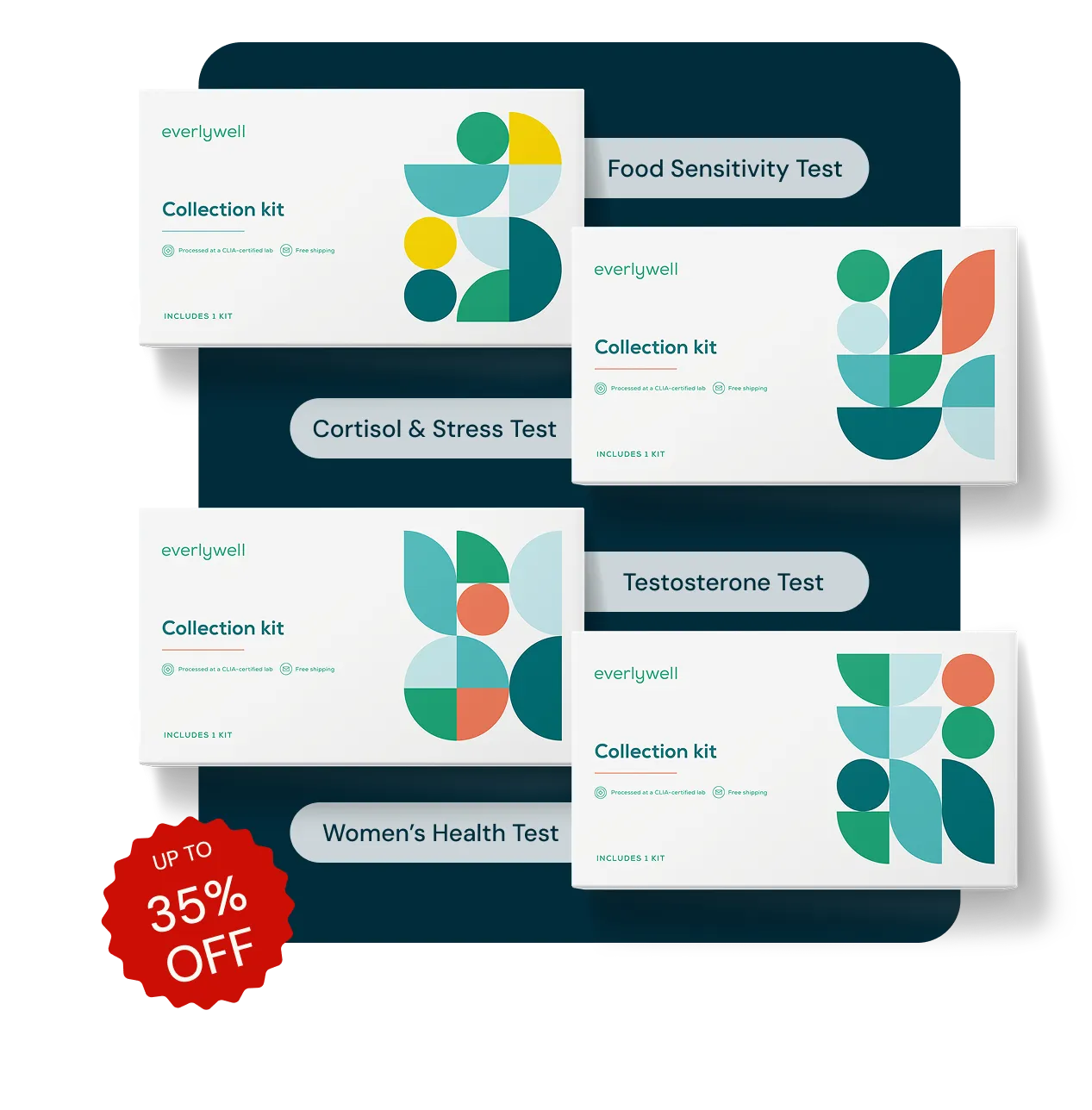 up to 35% OFF at-home lab tests