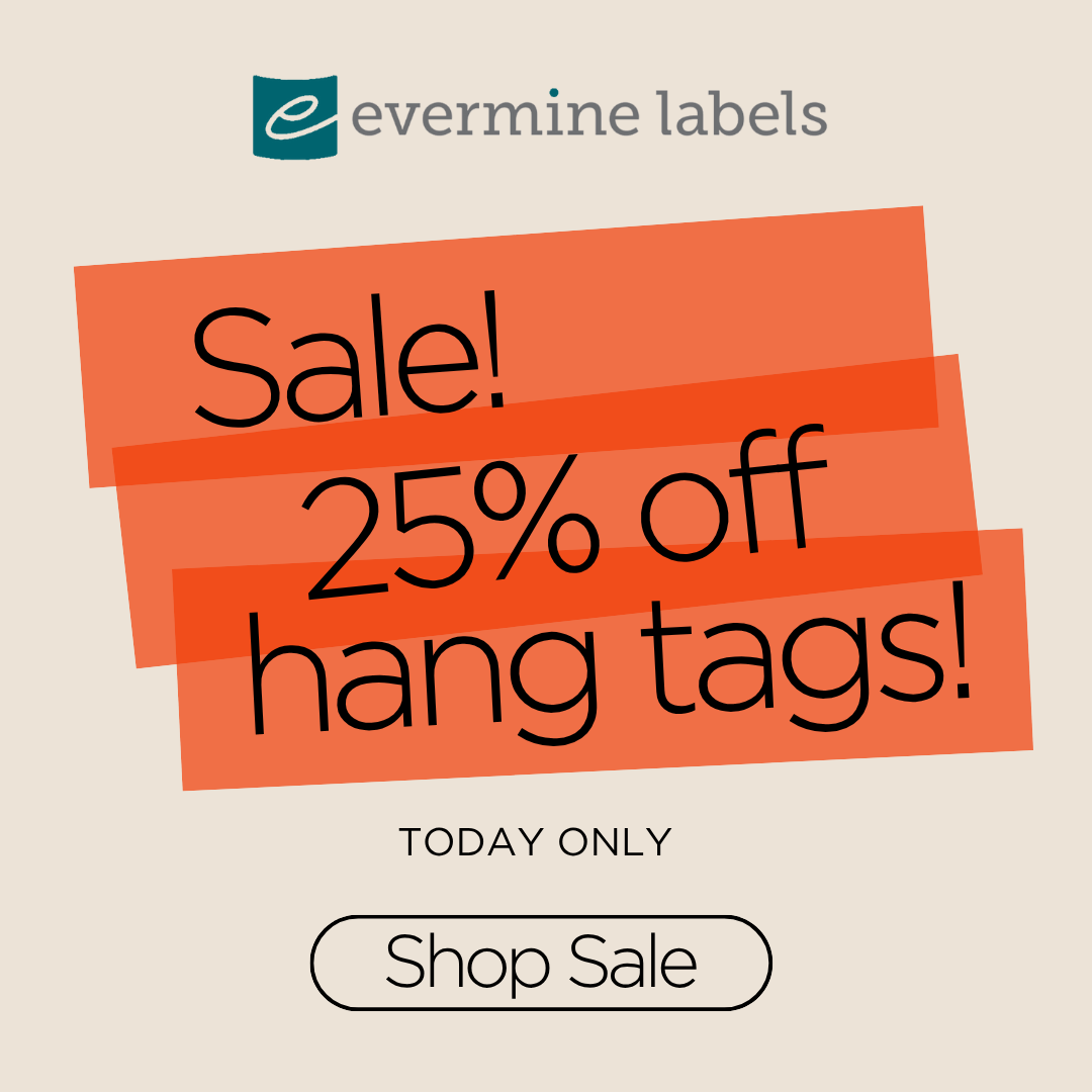 25% off hang tags