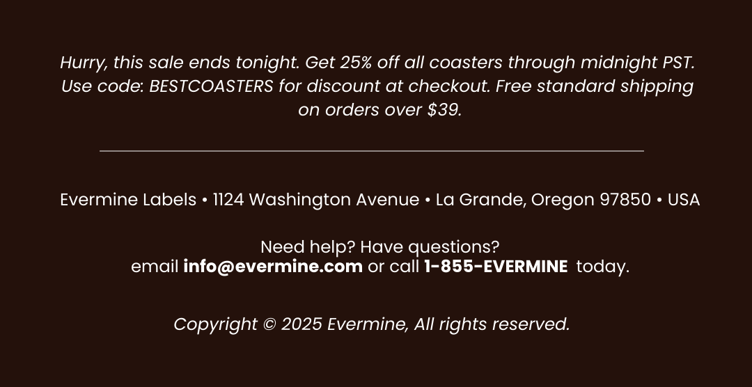 Sale ends at midnight