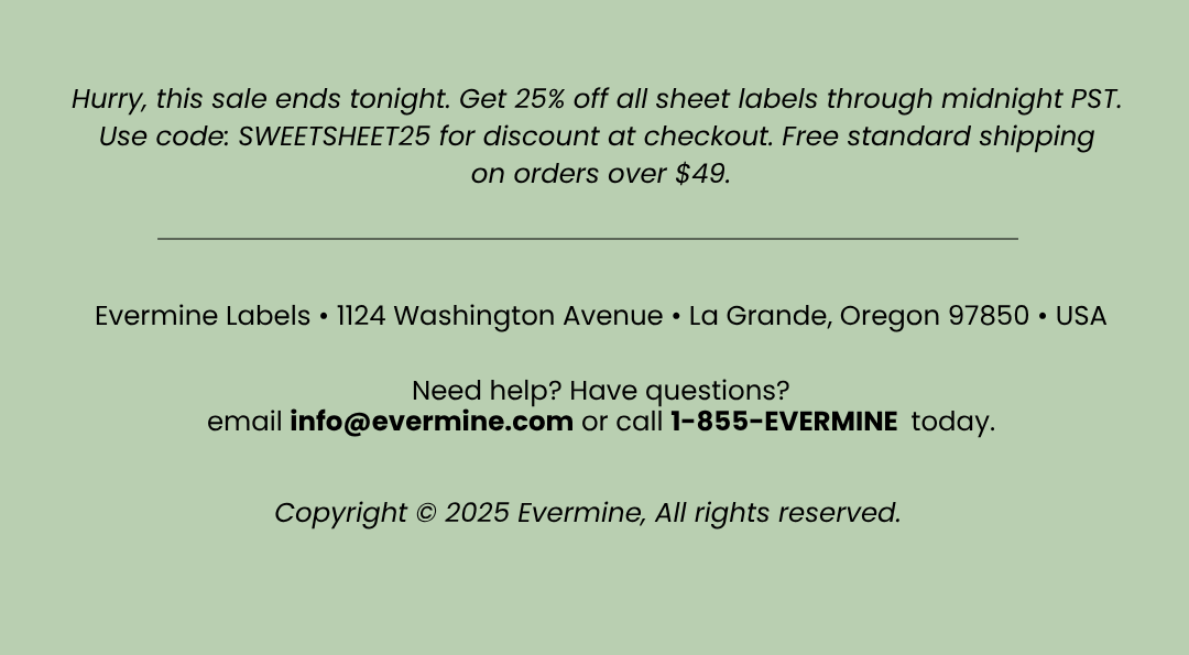 Sale ends midnight