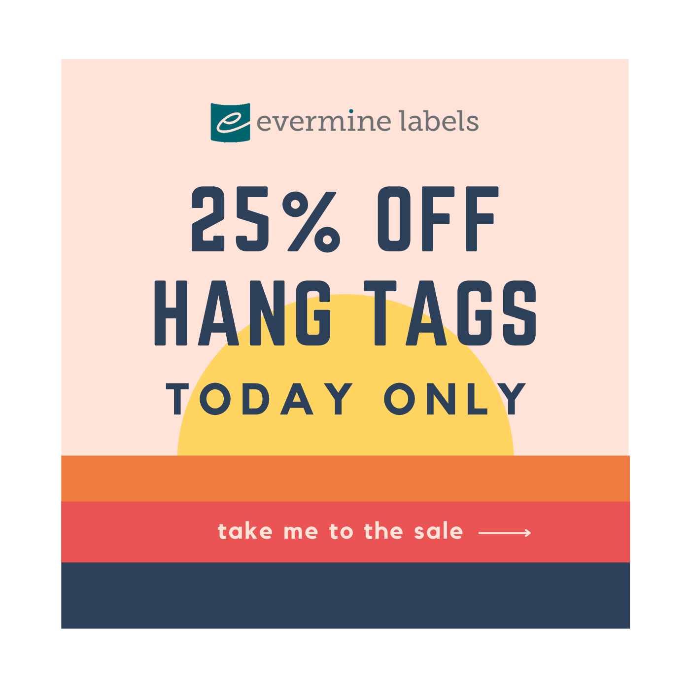 25% off hang tags