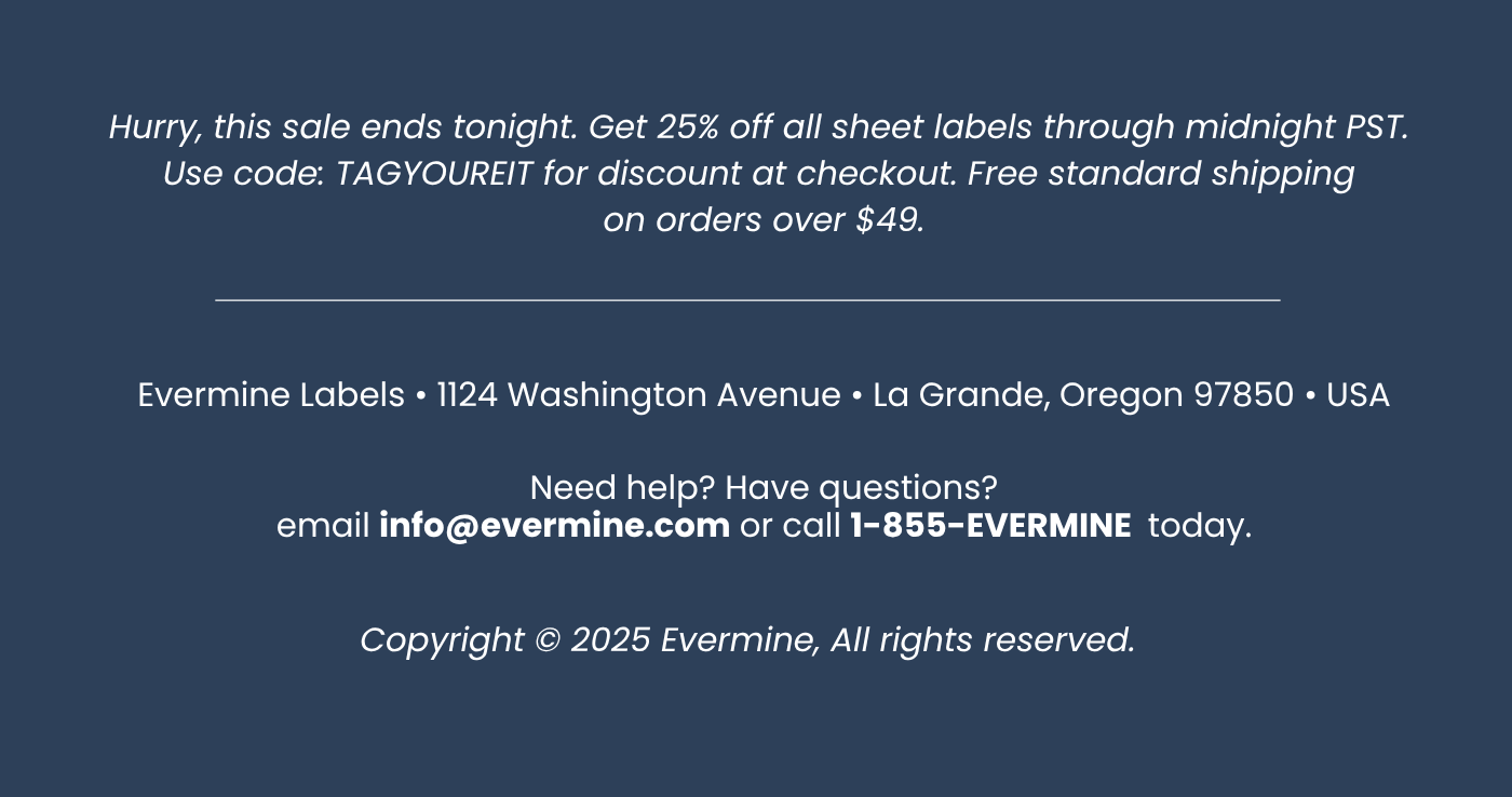 Sale ends midnight