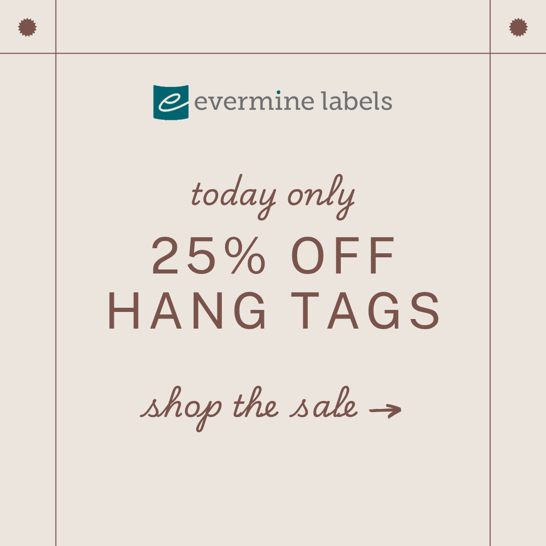25% off hang tags