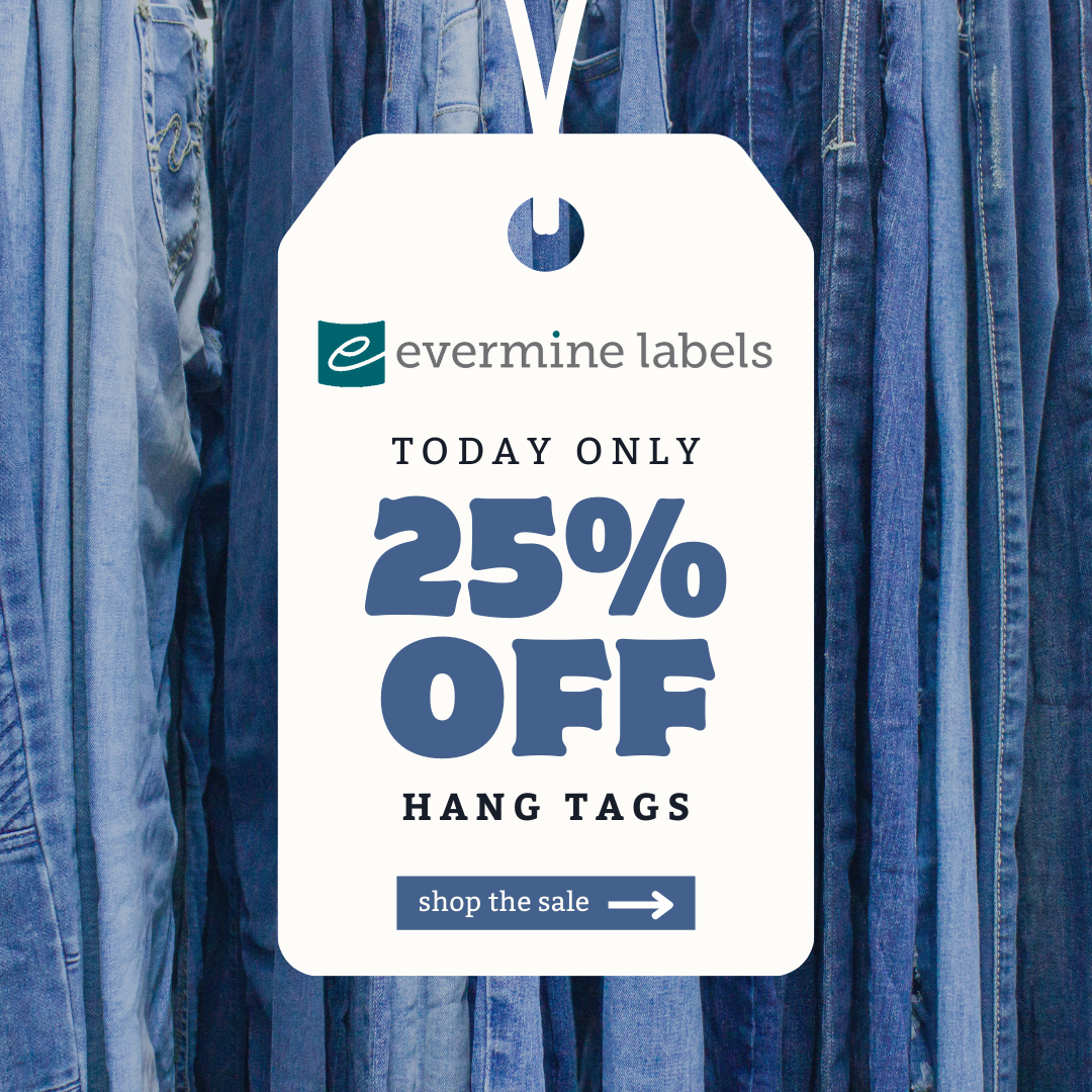 25% off hang tags