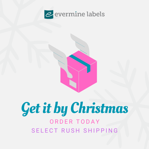 Order TODAY to get your order by Christmas - select RUSH shipping