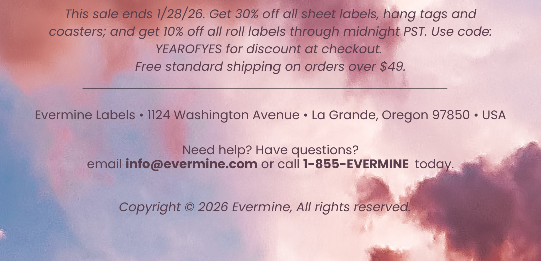 Sale ends midnight tomorrow