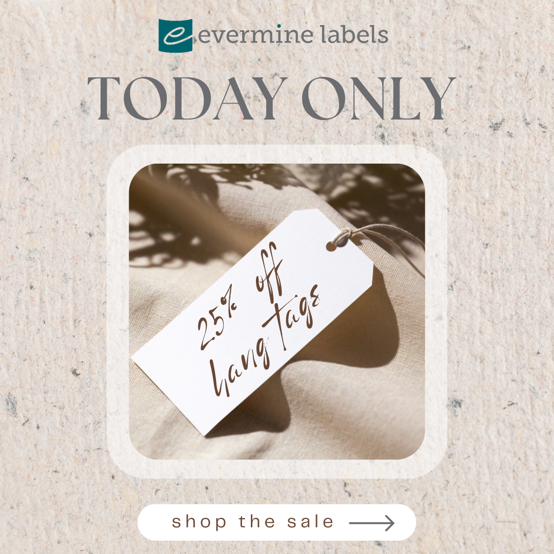 25% off hang tags