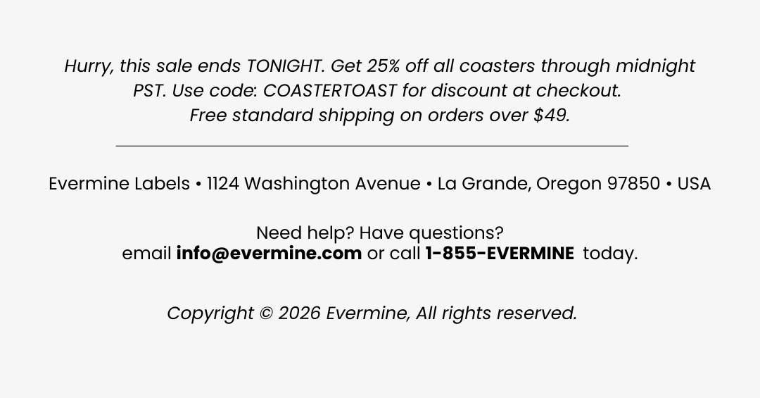 Sale ends at midnight