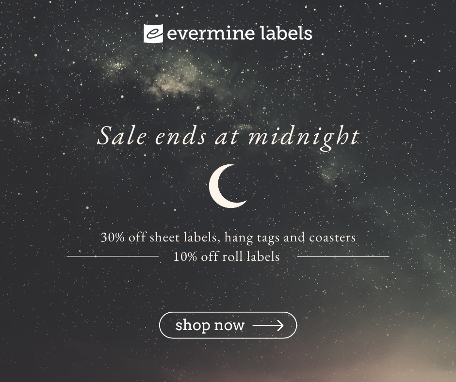 Sale ends at midnight tonight