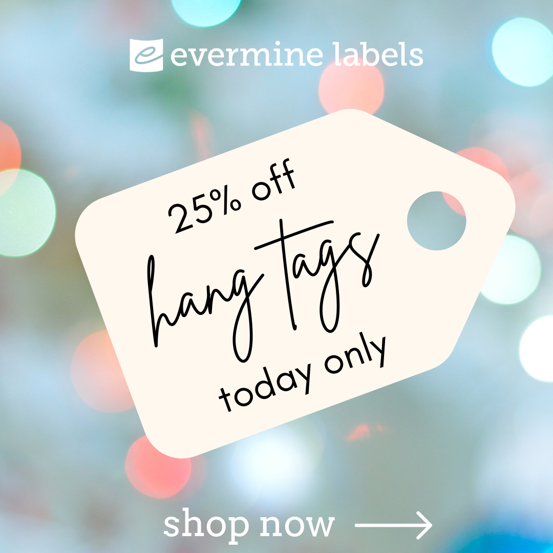 25% off hang tags