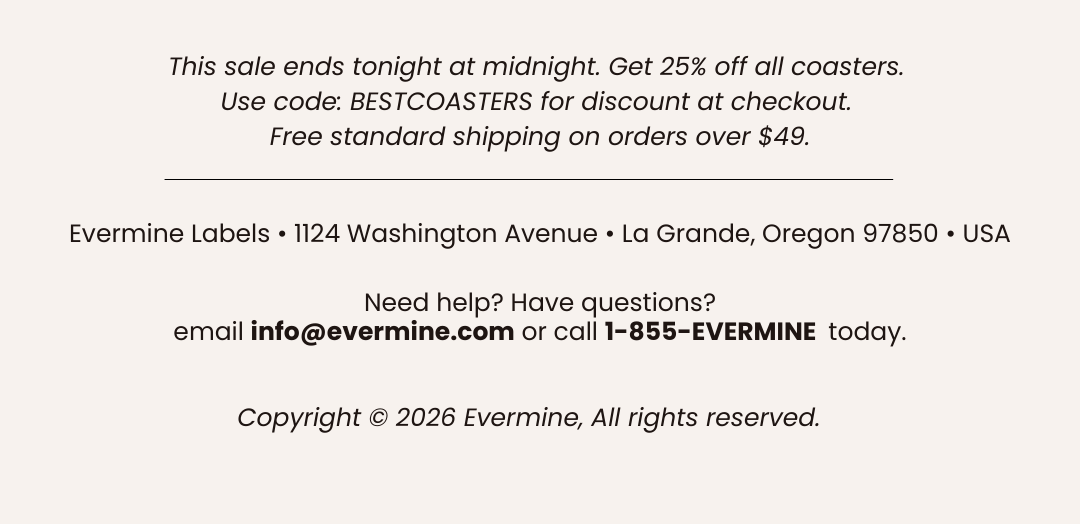 Today only -- Sale ends at midnight