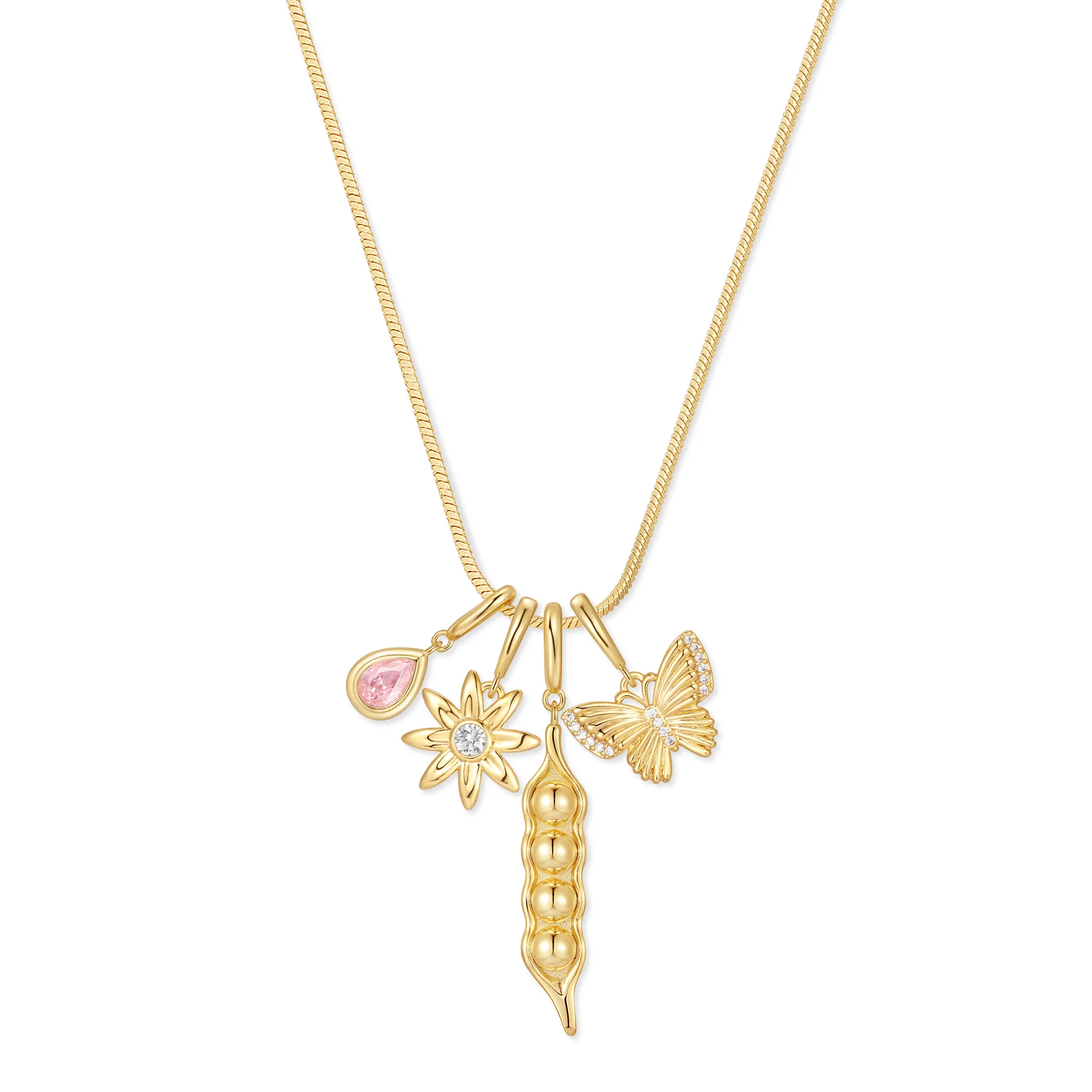 Image of Waterproof Build Your Own Charm Necklace