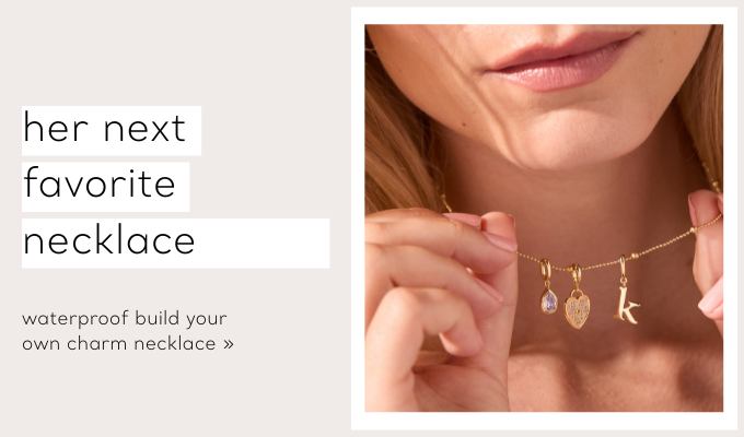 Waterproof Build Your Own Charm Necklace