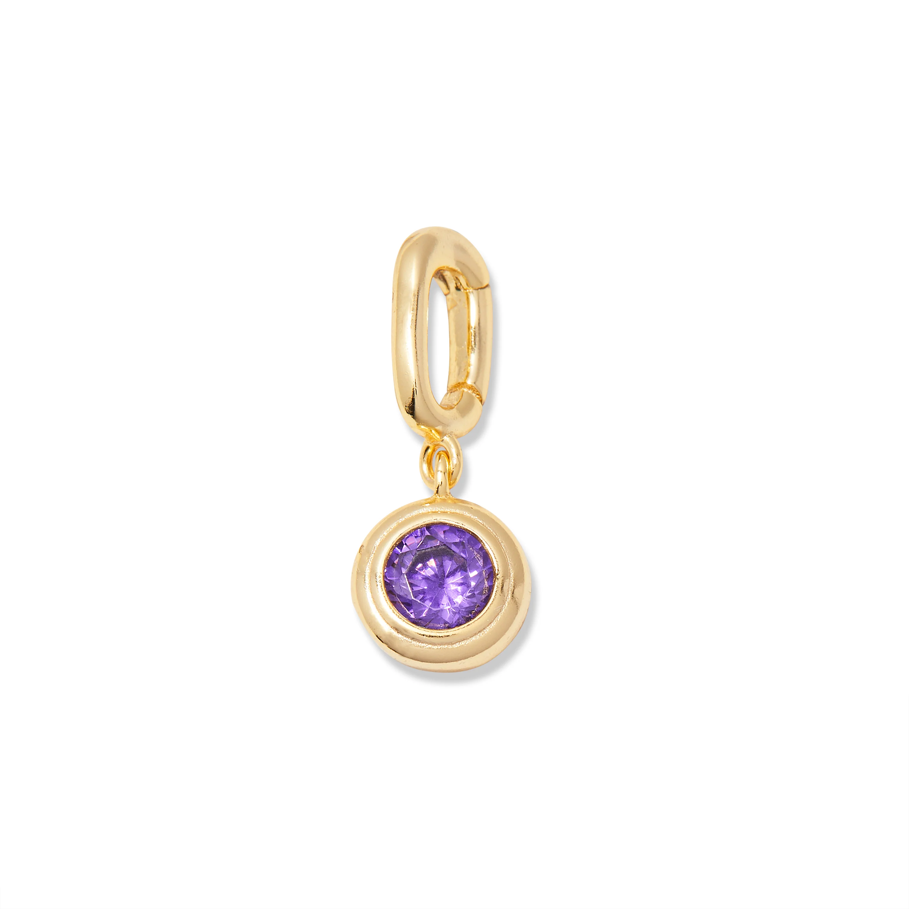 Image of Birthstone Hinge Charm