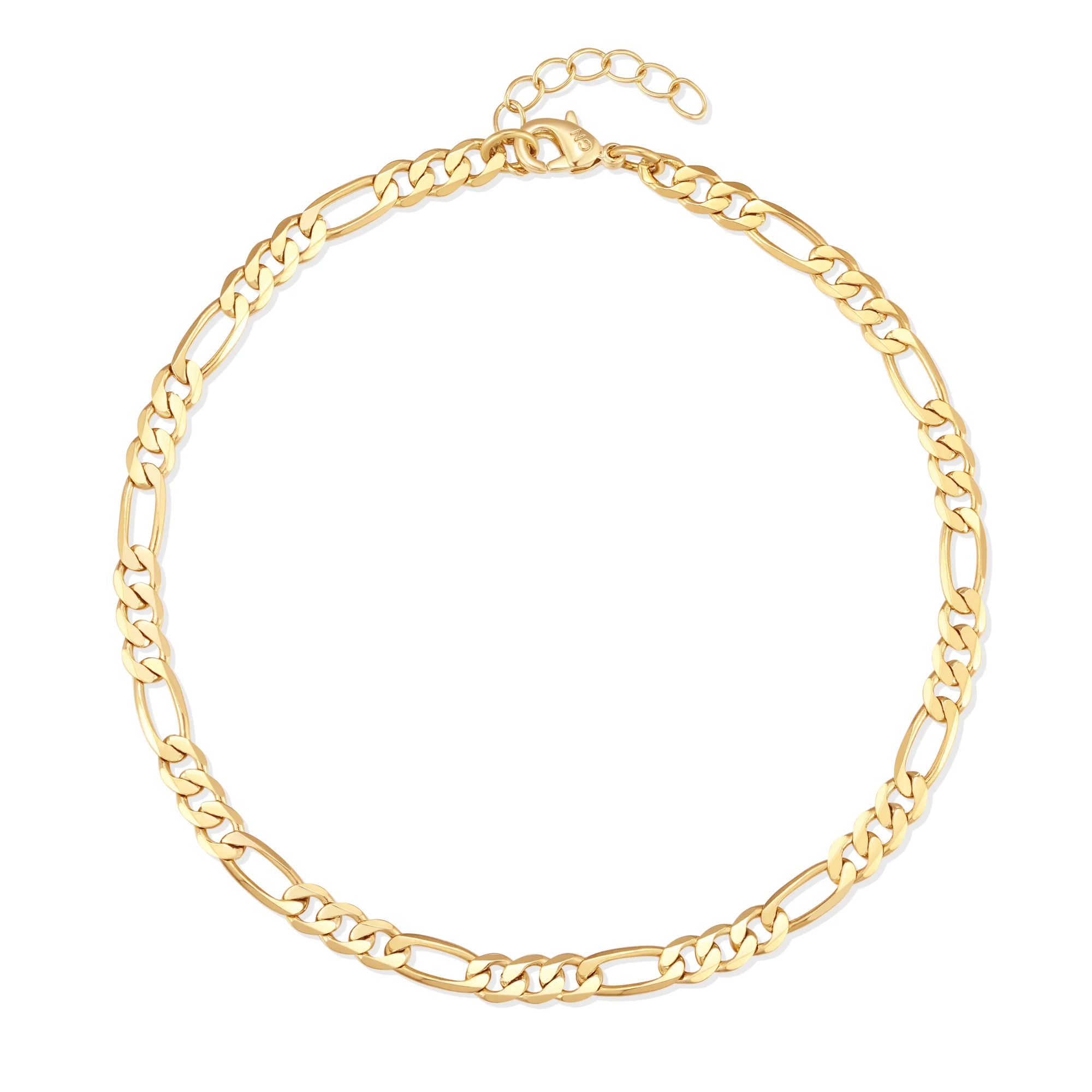 Image of Waterproof Fiagro Chain Anklet