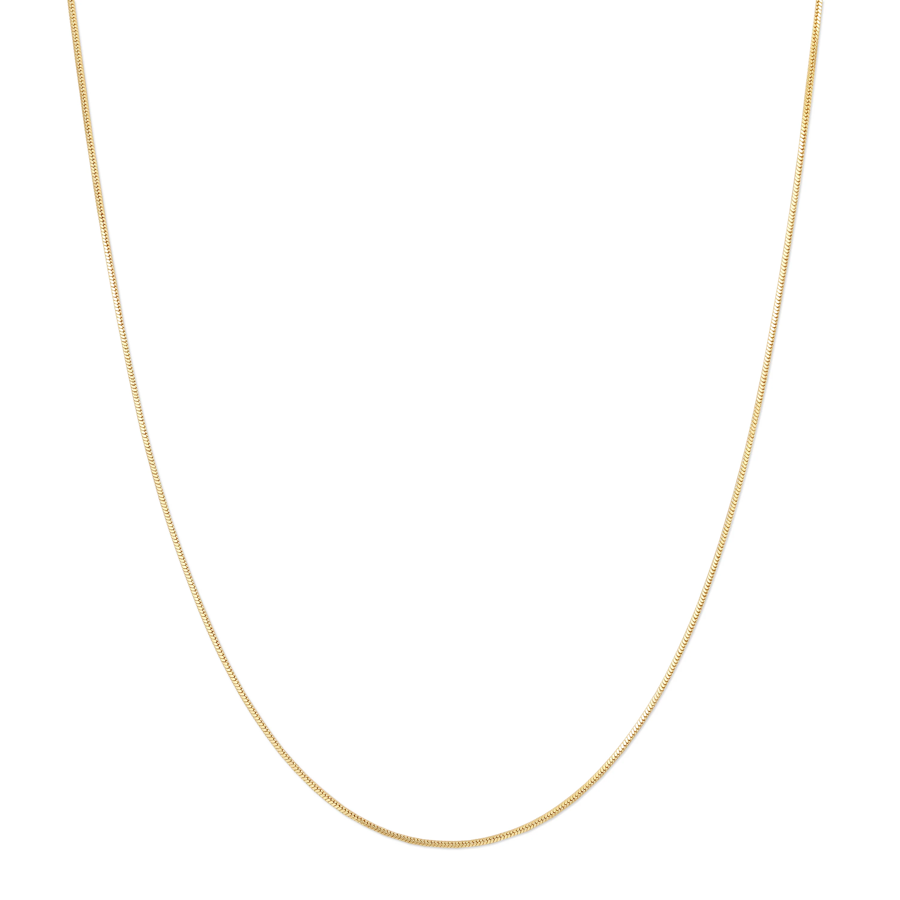 Image of Waterproof Gold Snake Chain Necklace