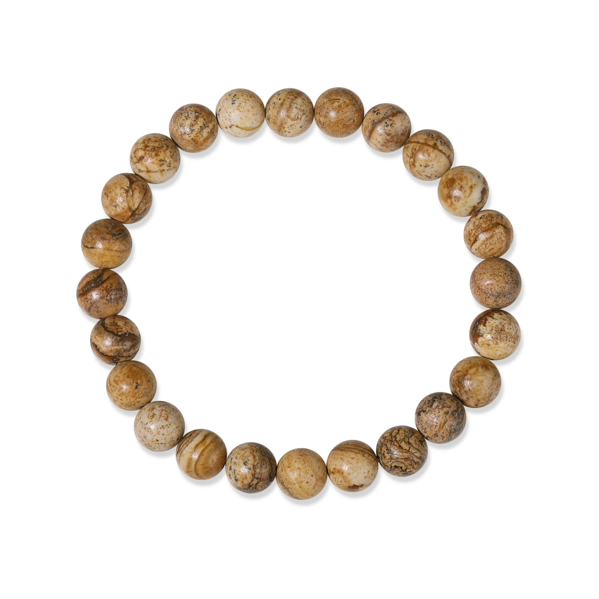 Image of Men's Wood Bead Bracelet