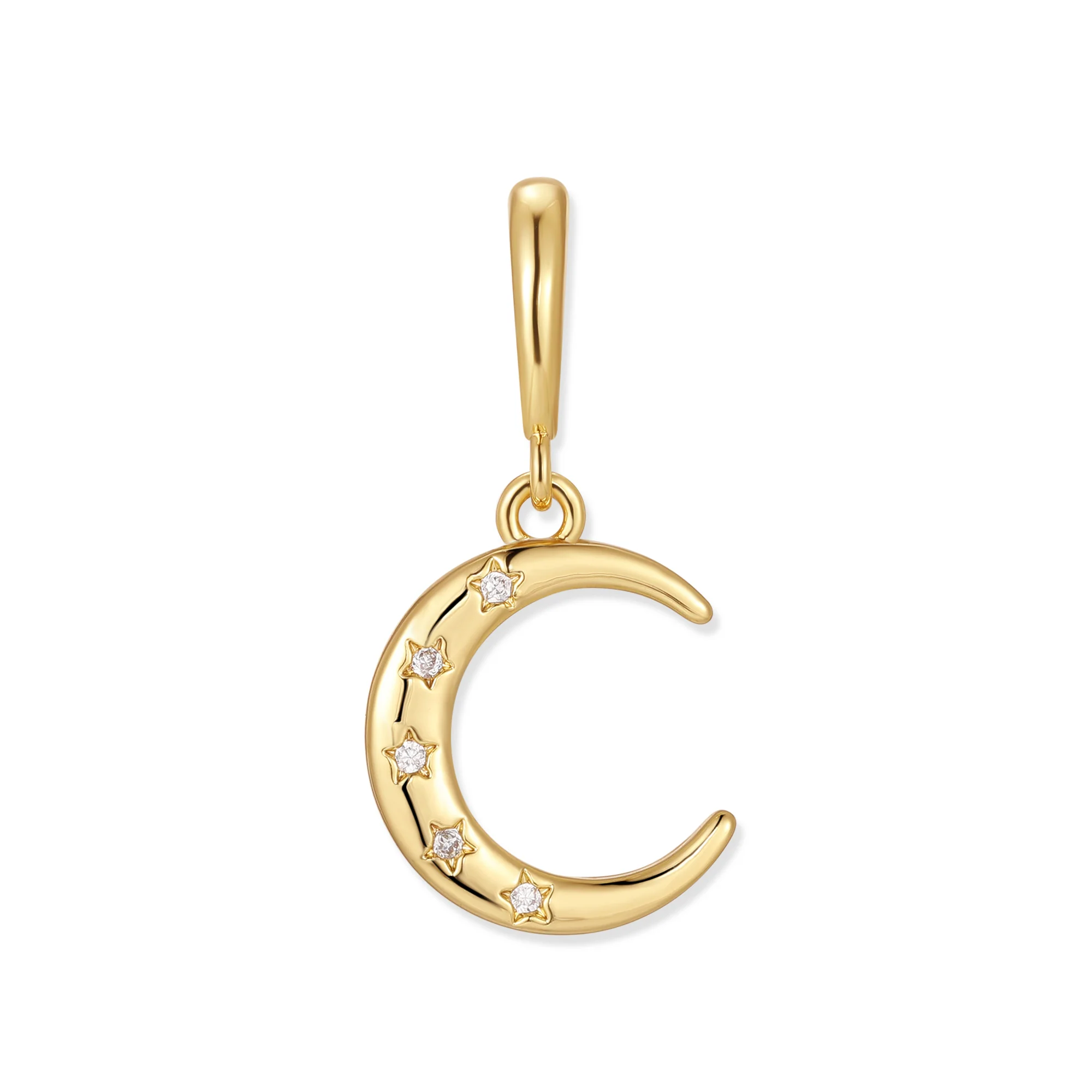 Image of Waterproof Moon Charm
