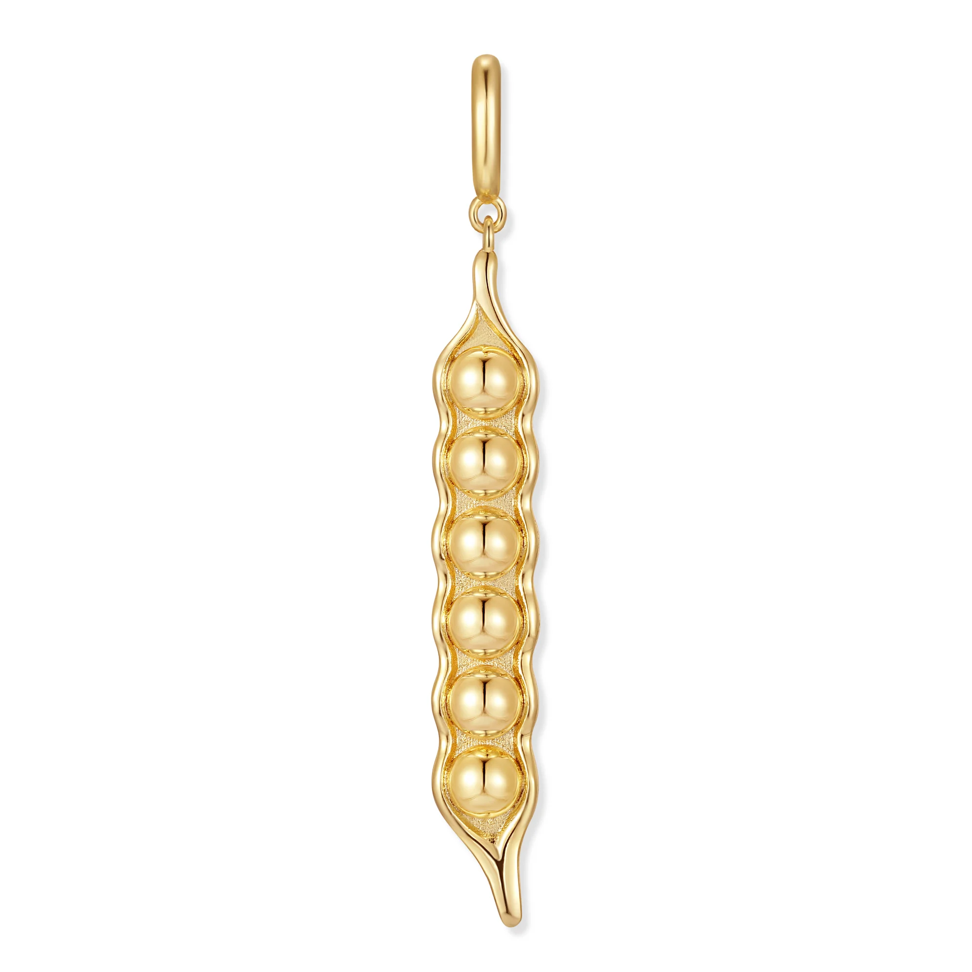 Image of Waterproof Pea in a Pod Charm