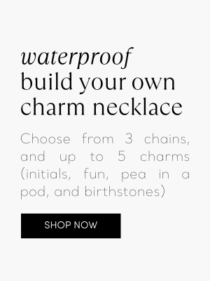 Waterproof Build Your Own Charm Necklace