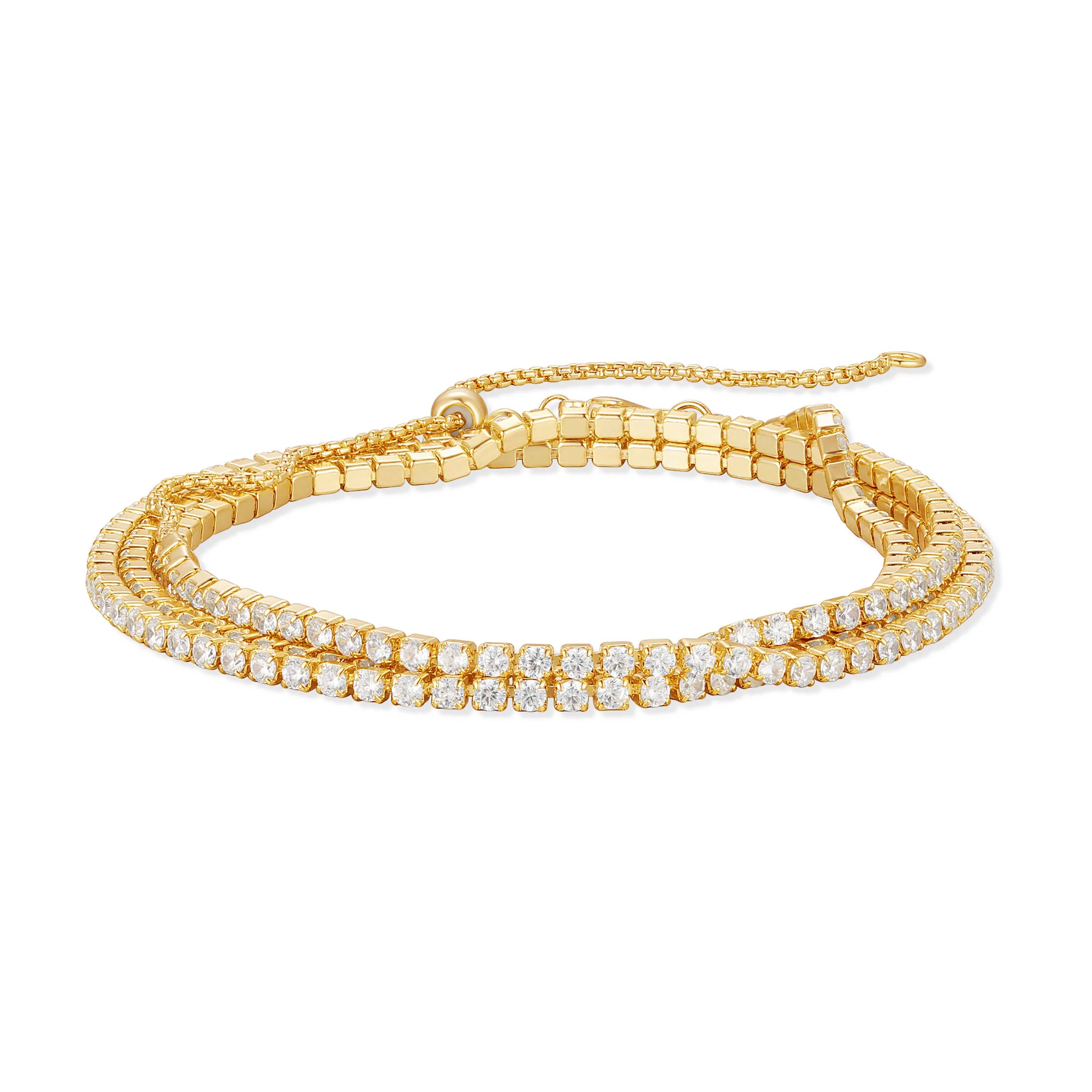 Image of Waterproof Tennis Wrap Bracelet