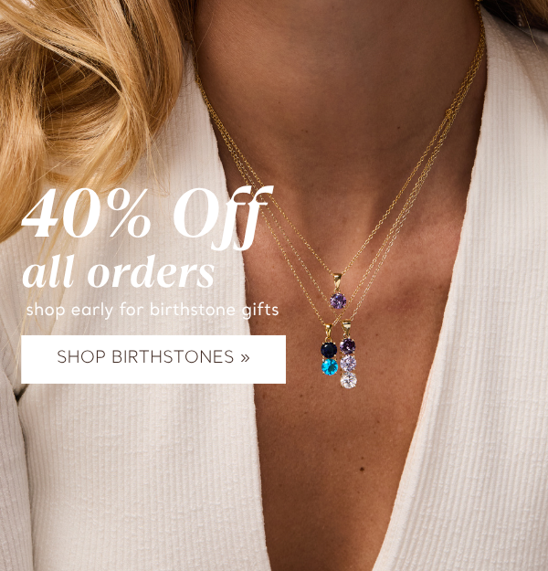 shop early for birthstone gifts
