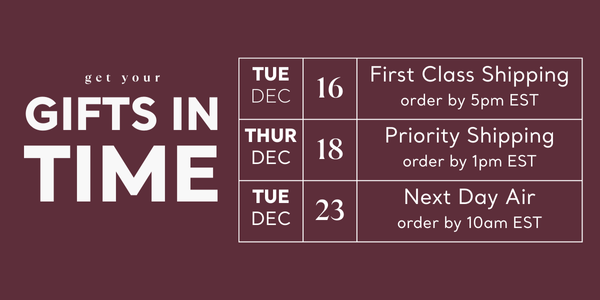 see website for more shipping information