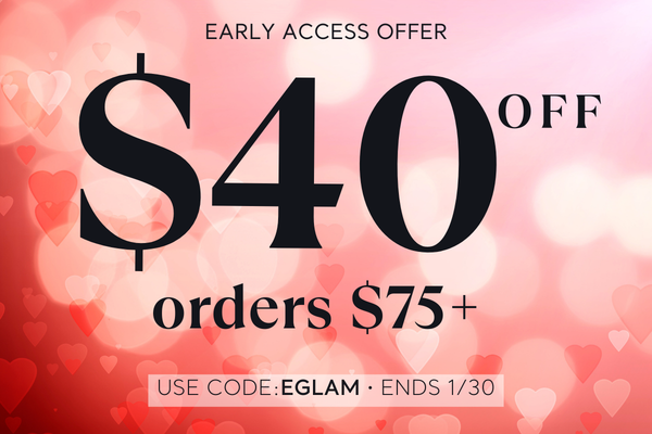 $40 off orders $75+