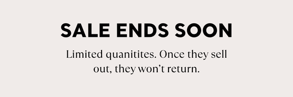 sale ends soon