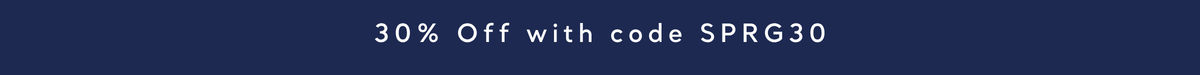 30% off with code SPRG30