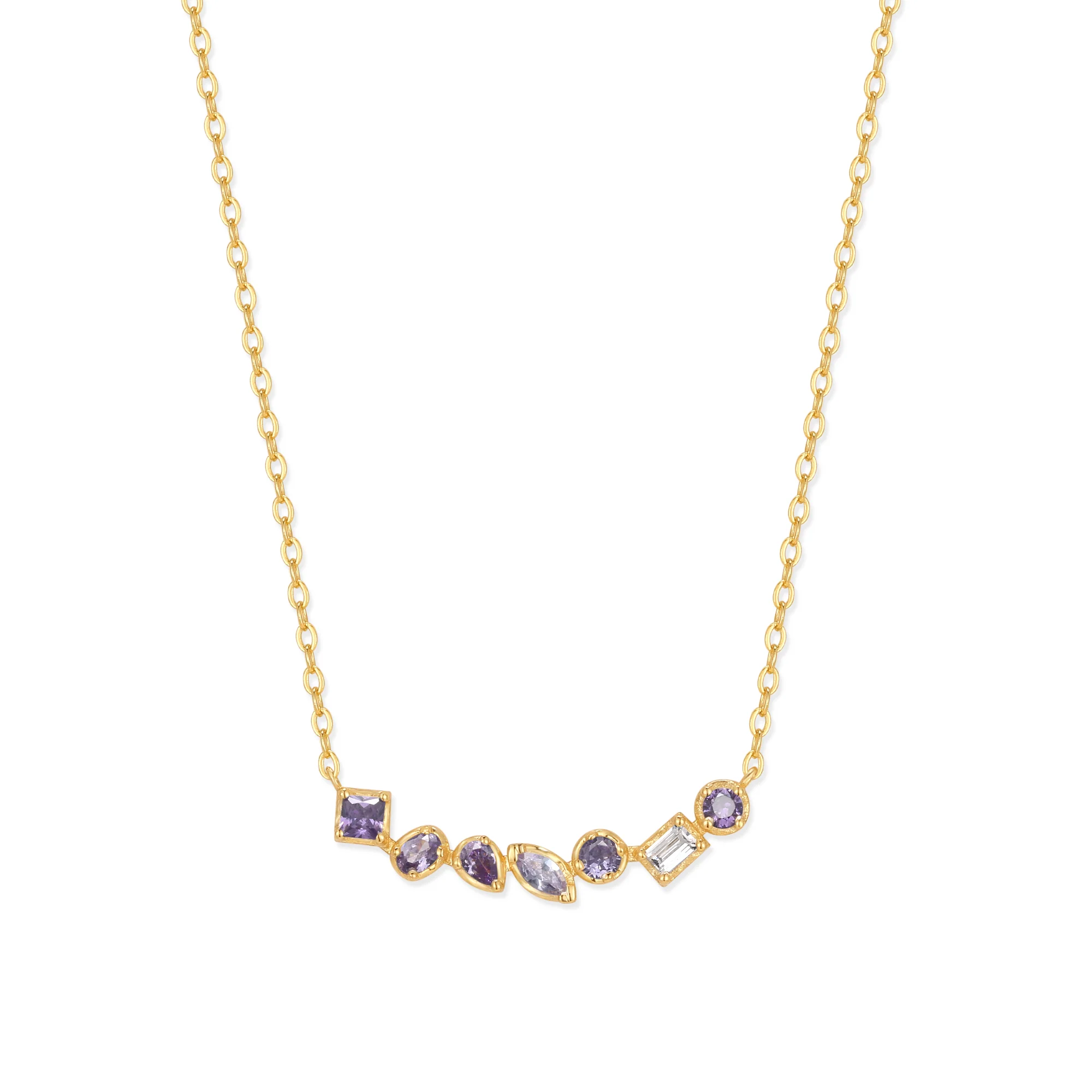 Image of Ombre Birthstone Necklace