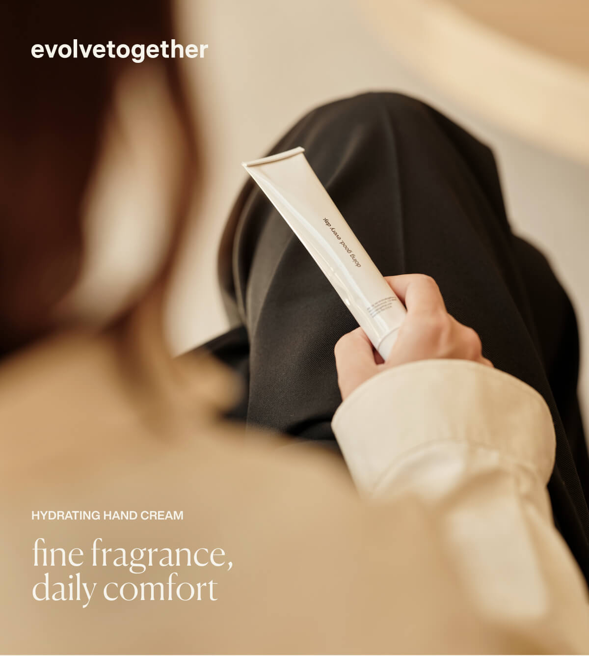 evolvetogether | Hydrating Hand Cream | fine fragrance, daily comfort