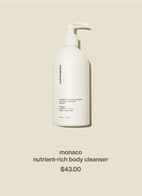 monaco nutrient-rich body cleanser | $43.00