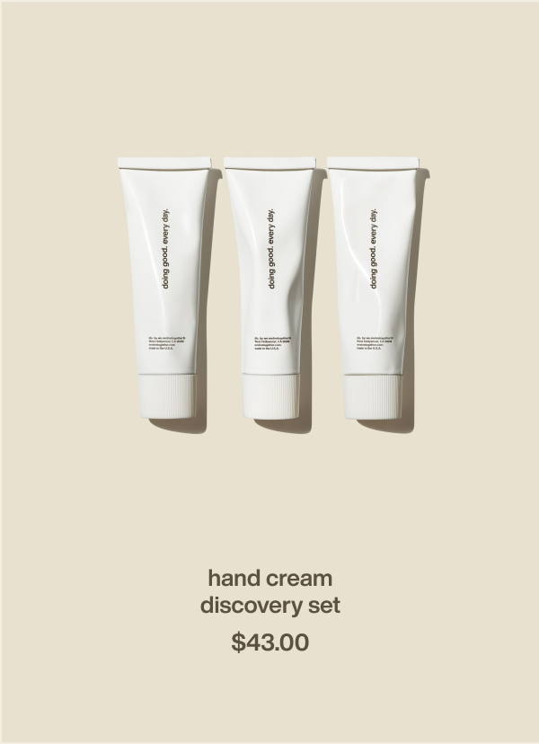 hand cream discovery set | $43.00