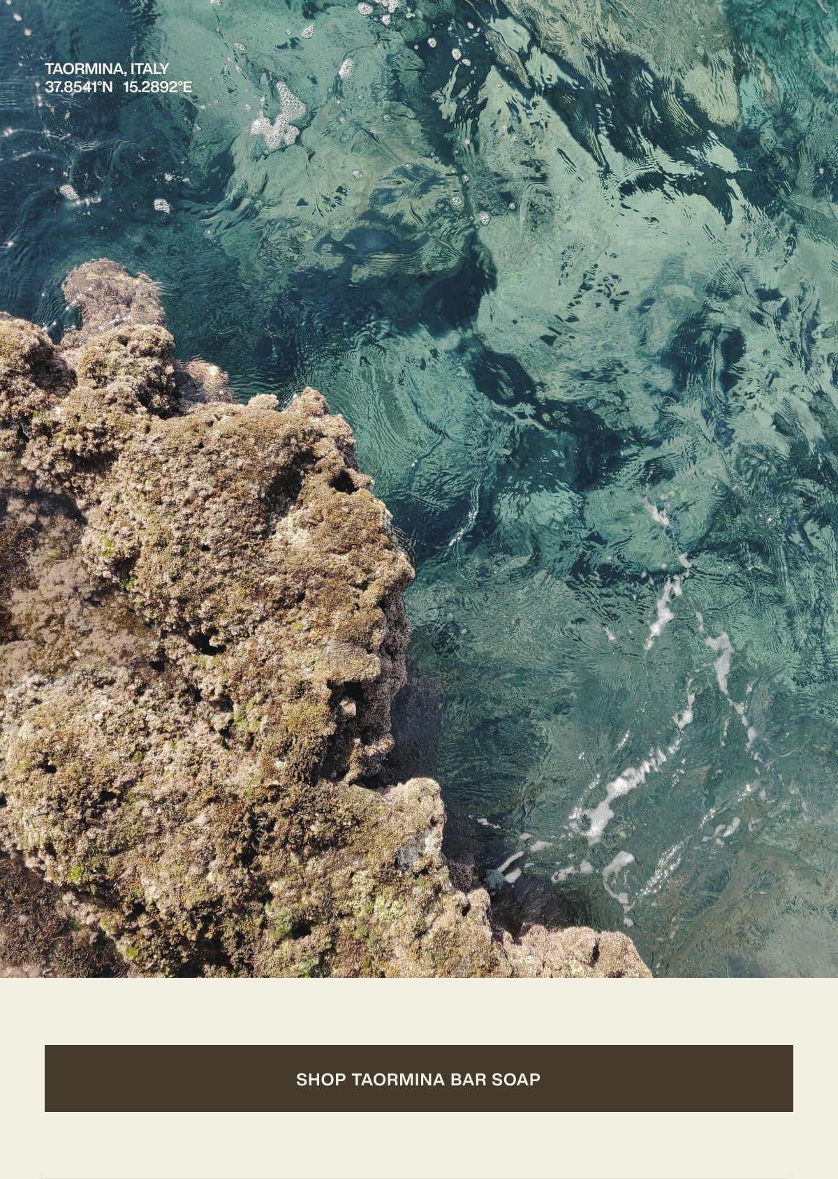 taormina, italy | 37.8541°N  15.2892°E | [ Shop Taormina Bar Soap ]