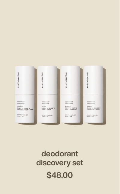 deodorant discovery set | $48.00