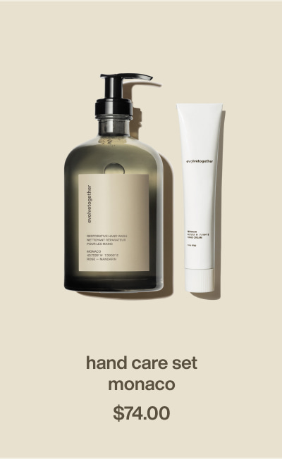 hand care set | monaco | $74.00